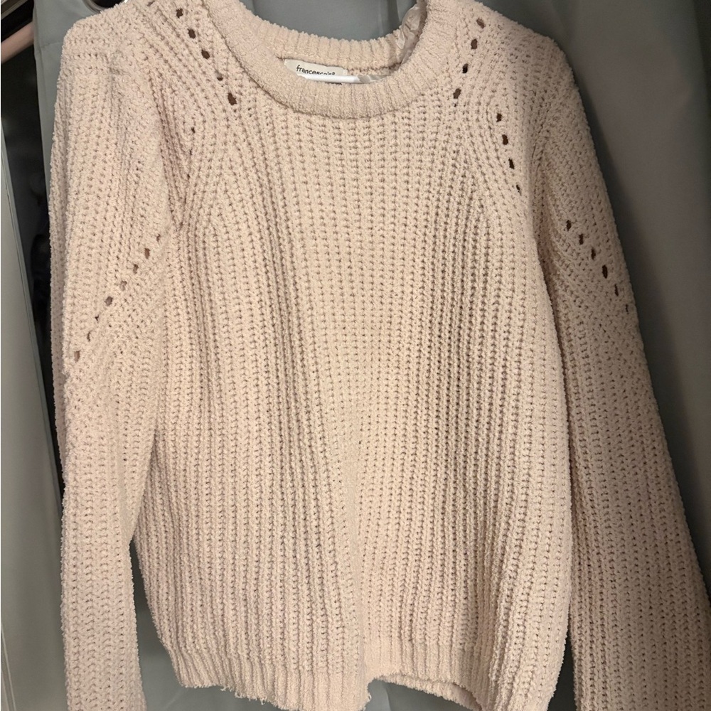 Francesca's Collections Soft Cream Sweater